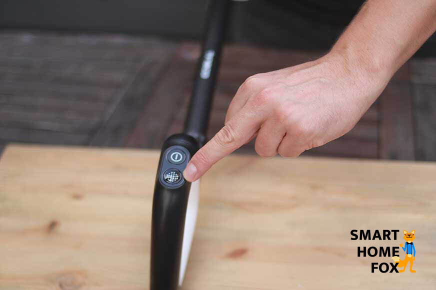 Knopf für die Selbstreinigung